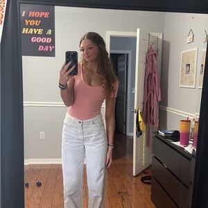 Abound Coral Short Sleeve Bodysuit